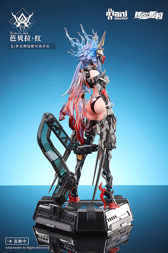 Animester 1/9 Thunderbolt Barbera Red Action Figure - Image 7