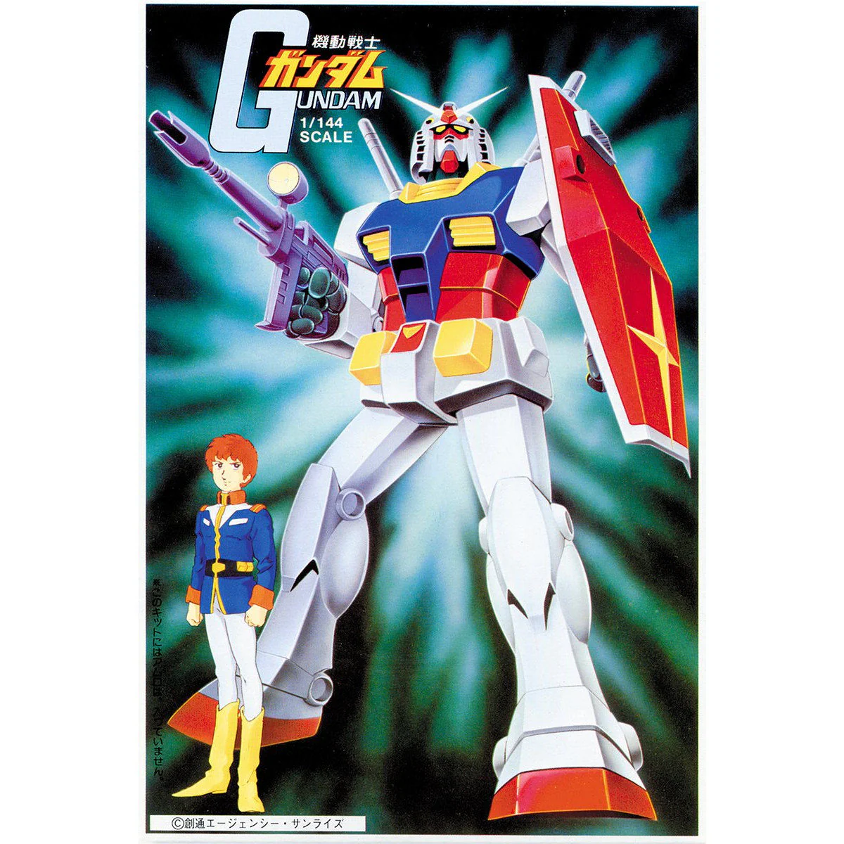 Bandai 1/144 RX-78-2 Gundam Model Kit - Image 2