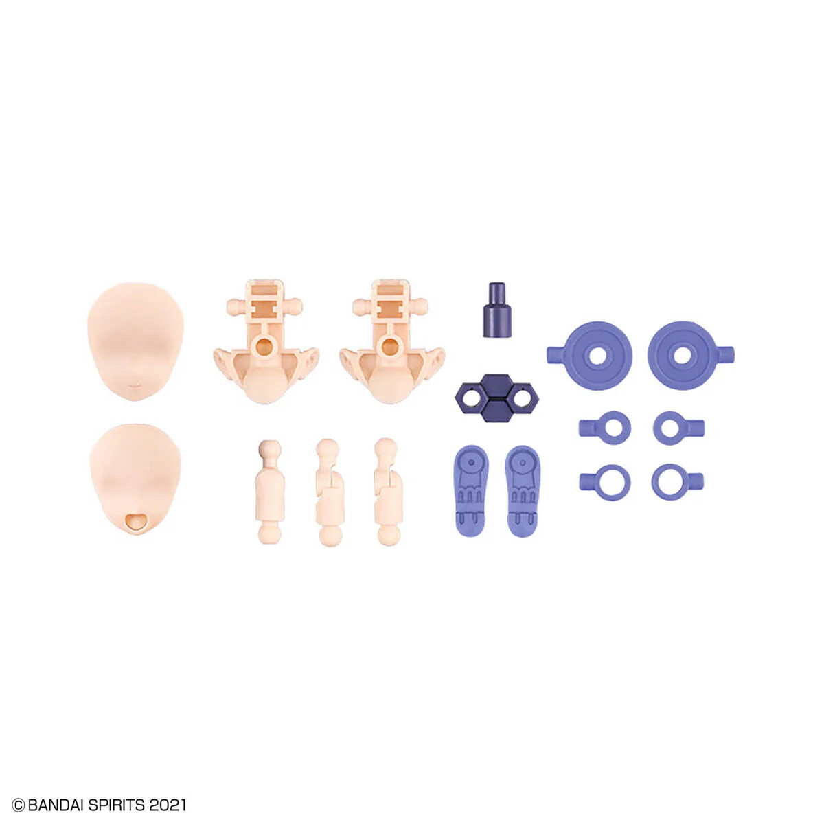 Bandai 30 Minutes Sisters 30MS Option Parts Set 11 (Fang Costume) [Color A] Model Kit - Image 3