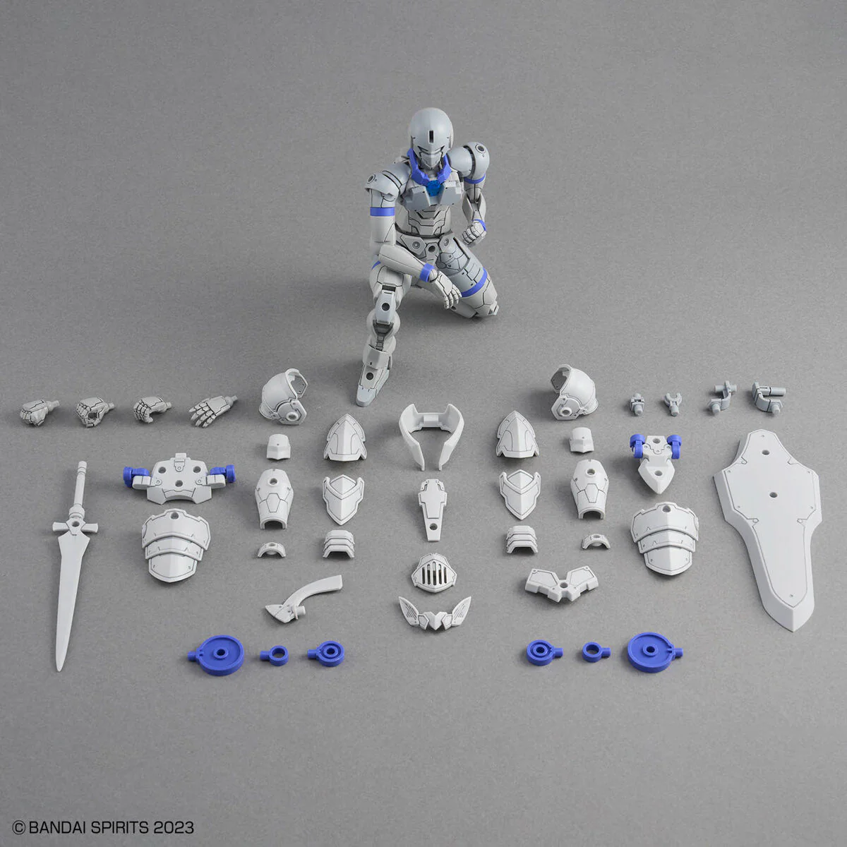 Bandai 30 Minutes Fantasy 30MF #01 Liber Knight Model Kit - Image 11
