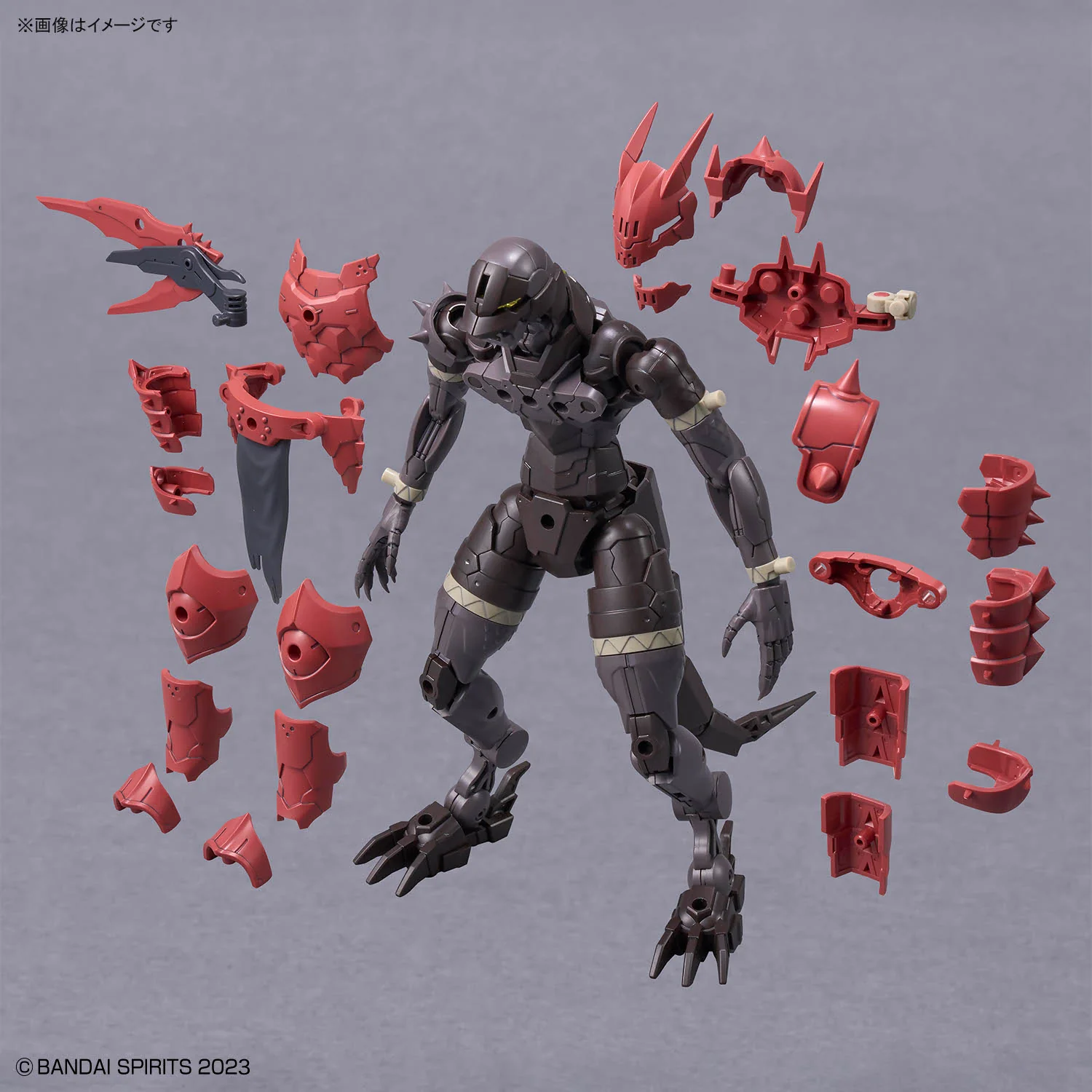 Bandai 30 Minutes Fantasy 30MF #15 Dragonia Knight Model Kit - Image 9