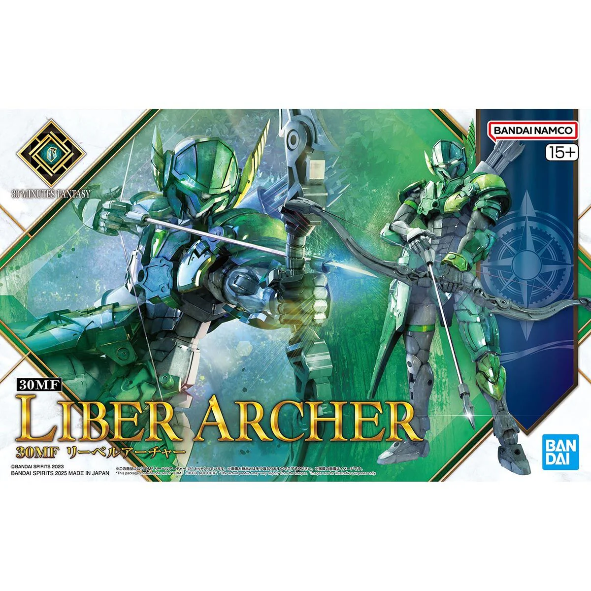 Bandai 30 Minutes Fantasy 30MF #07 Liber Archer Model Kit