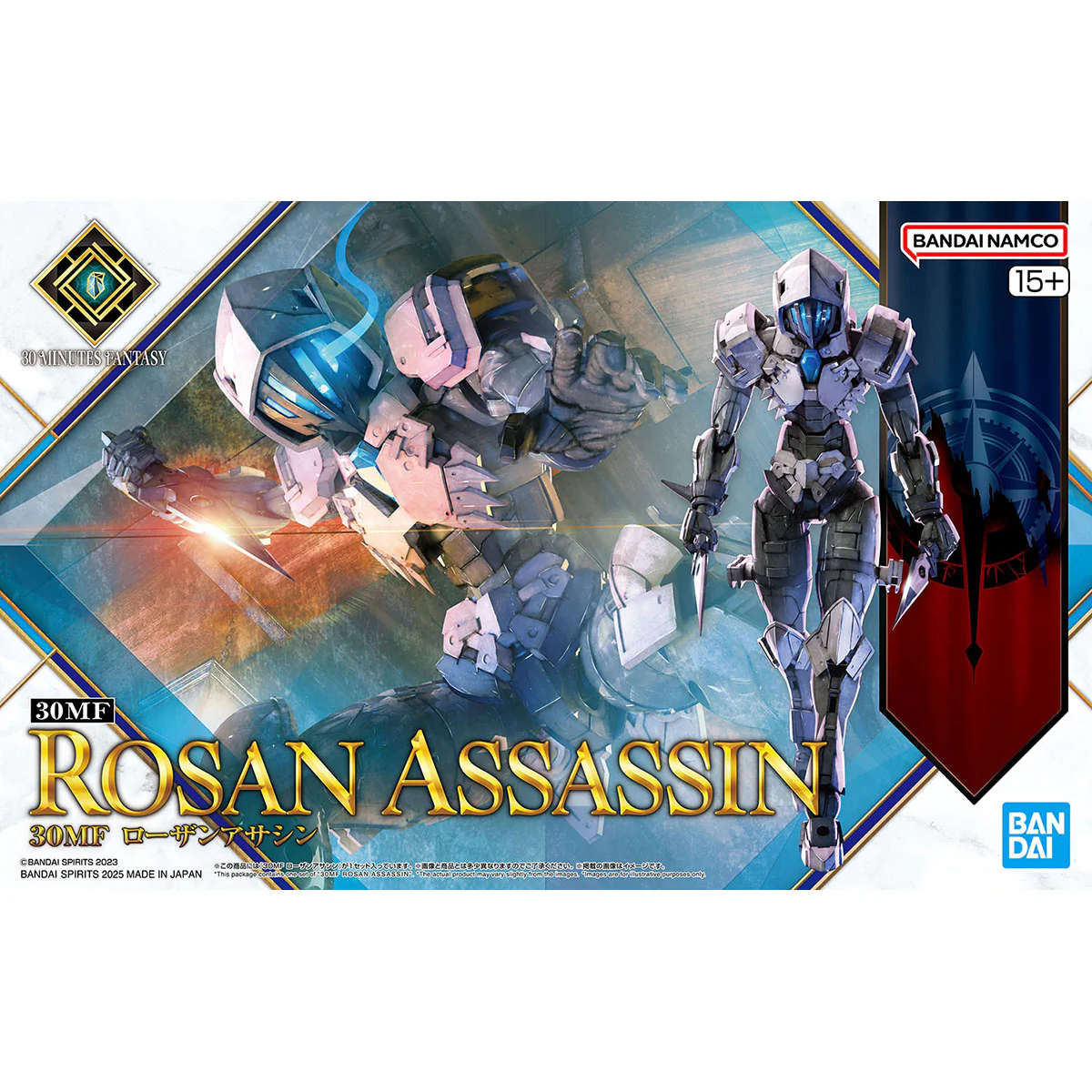 Bandai 30 Minutes Fantasy 30MF #11 Rosan Assassin Model Kit