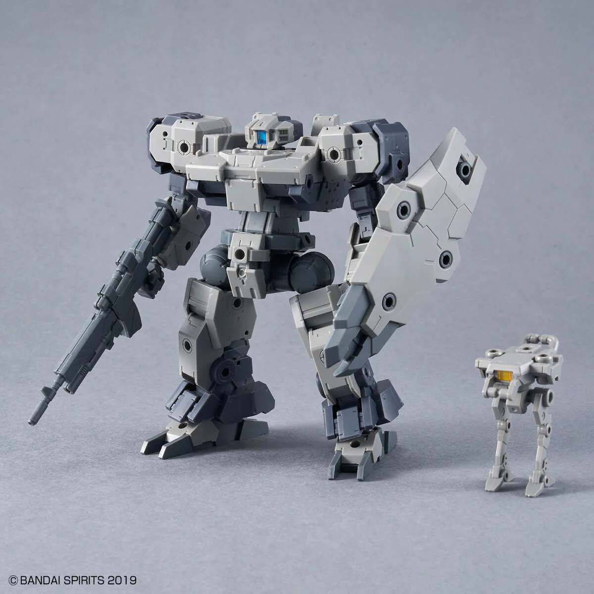 Bandai 30 Minutes Missions 30MM 1/144 eEXM-9 Baskyrotto (Gray) Model Kit - Image 2