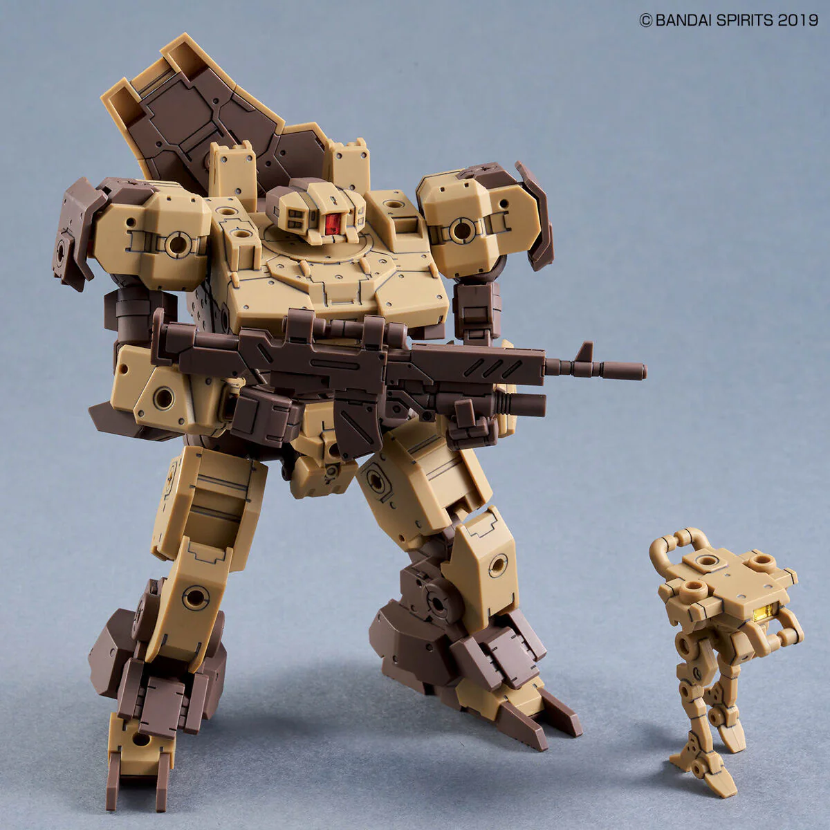 Bandai 30 Minutes Missions 30MM #62 eEXM-9 Baskyrotto (Brown) Model Kit - Image 3