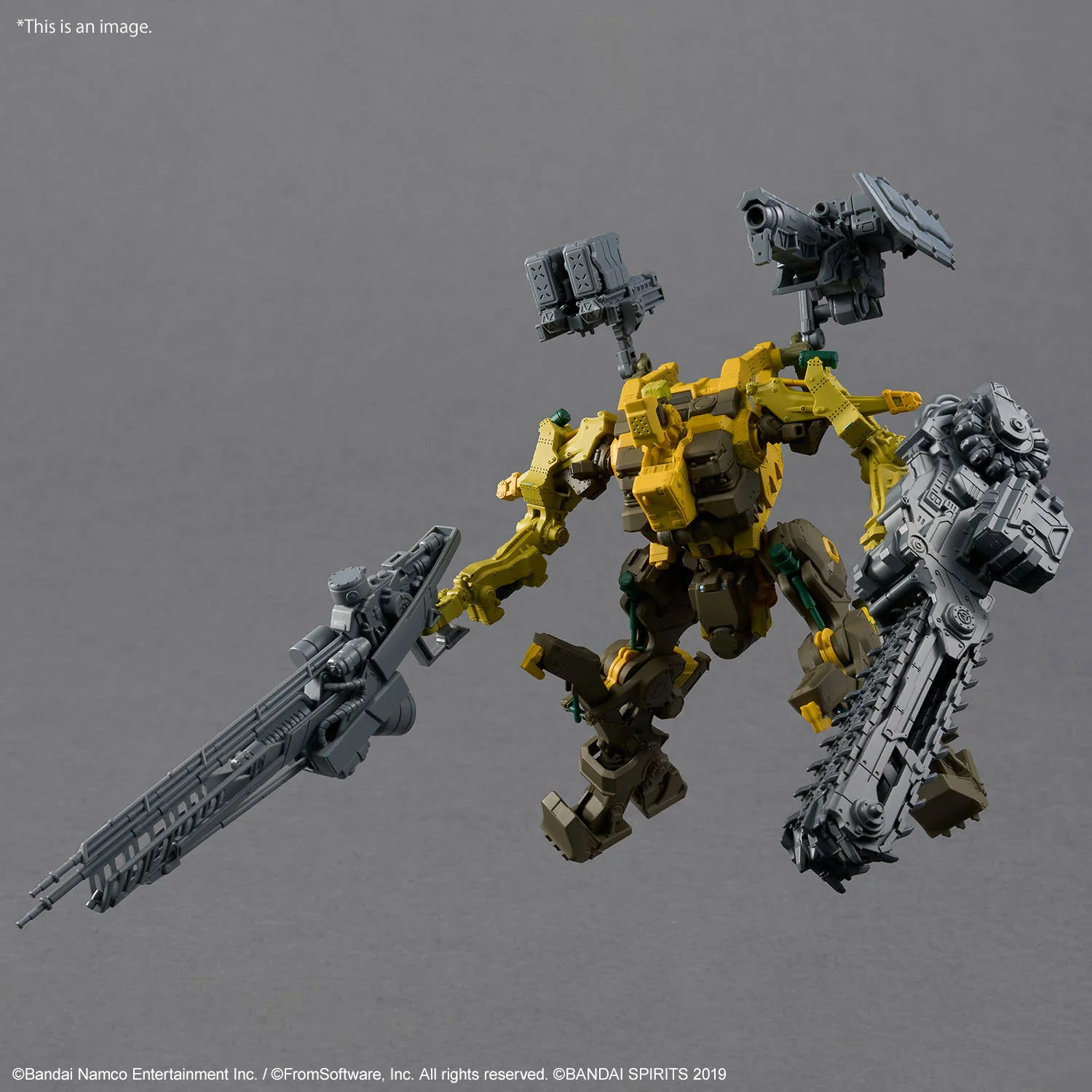 Bandai 30 Minutes Missions 30MM ARMORED CORE Ⅵ FIRES OF RUBICON RaD CC-3000 WRECKER Milk Tooth Model Kit - Image 5