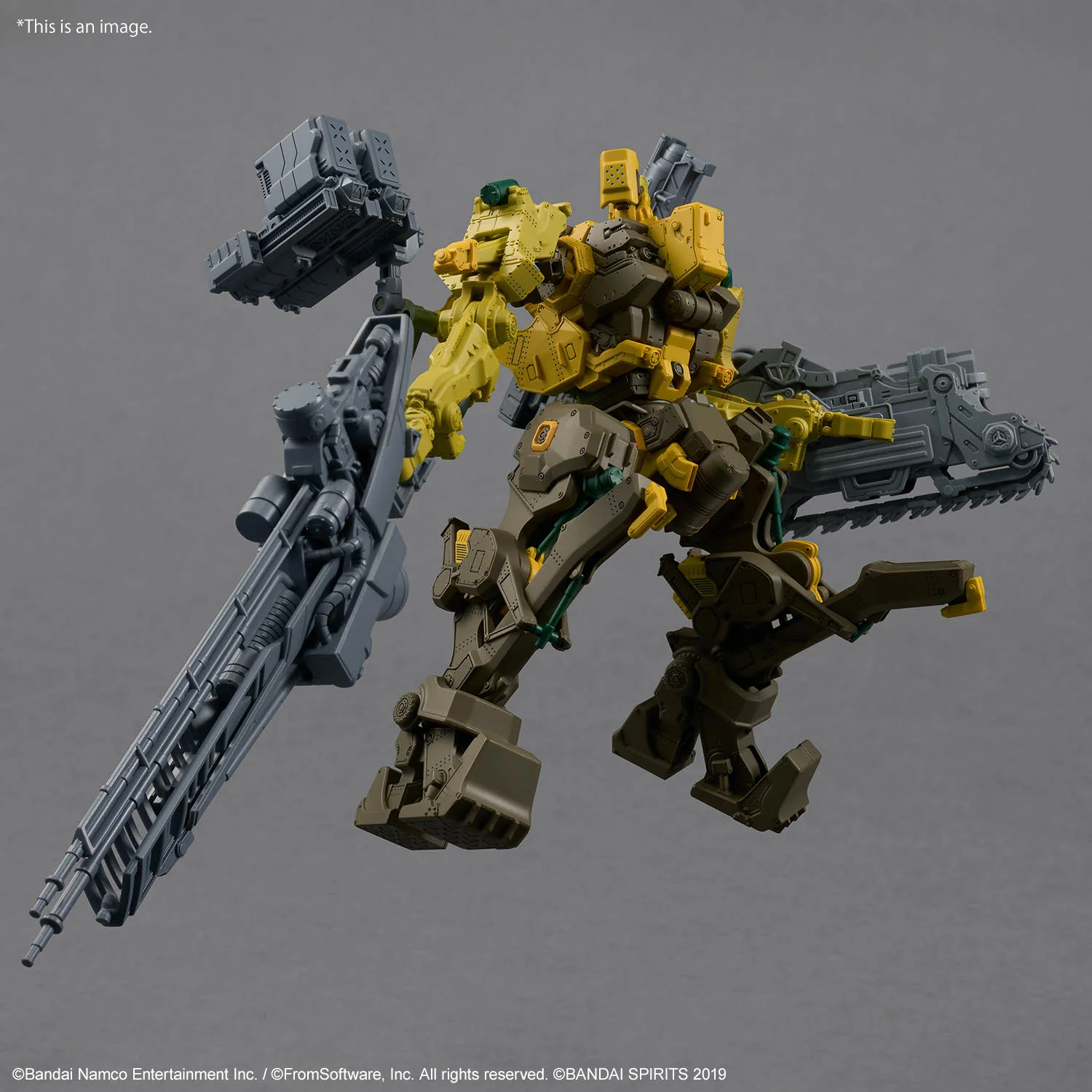 Bandai 30 Minutes Missions 30MM ARMORED CORE Ⅵ FIRES OF RUBICON RaD CC-3000 WRECKER Milk Tooth Model Kit - Image 9