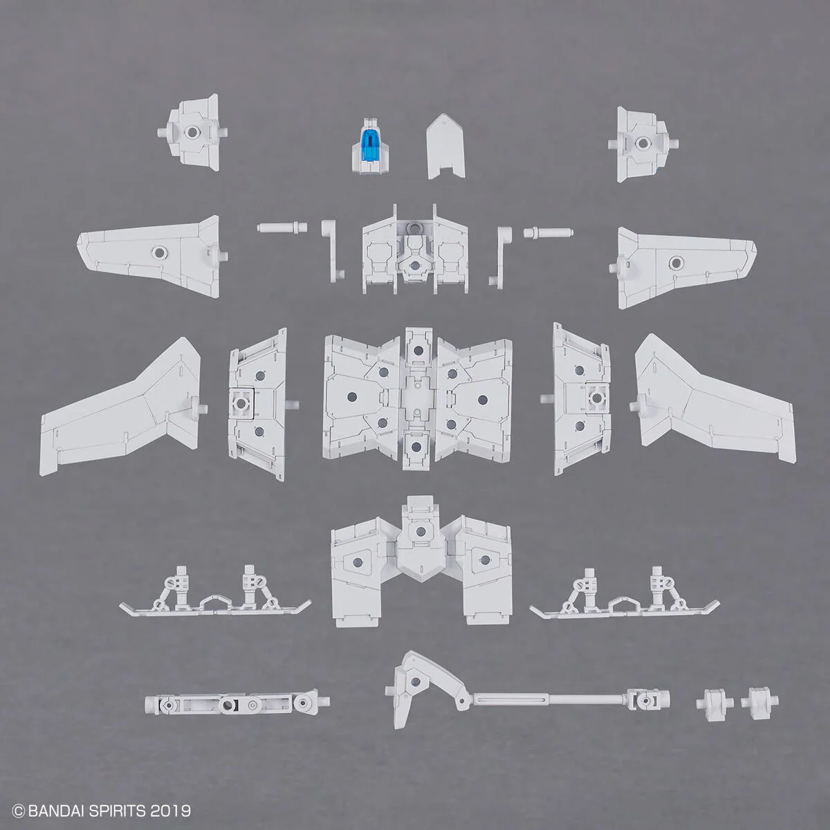 Bandai 30 Minutes Missions 30MM EV-19 Extended Armament Vehicle (Wing Mobile Ver.) Model Kit - Image 6
