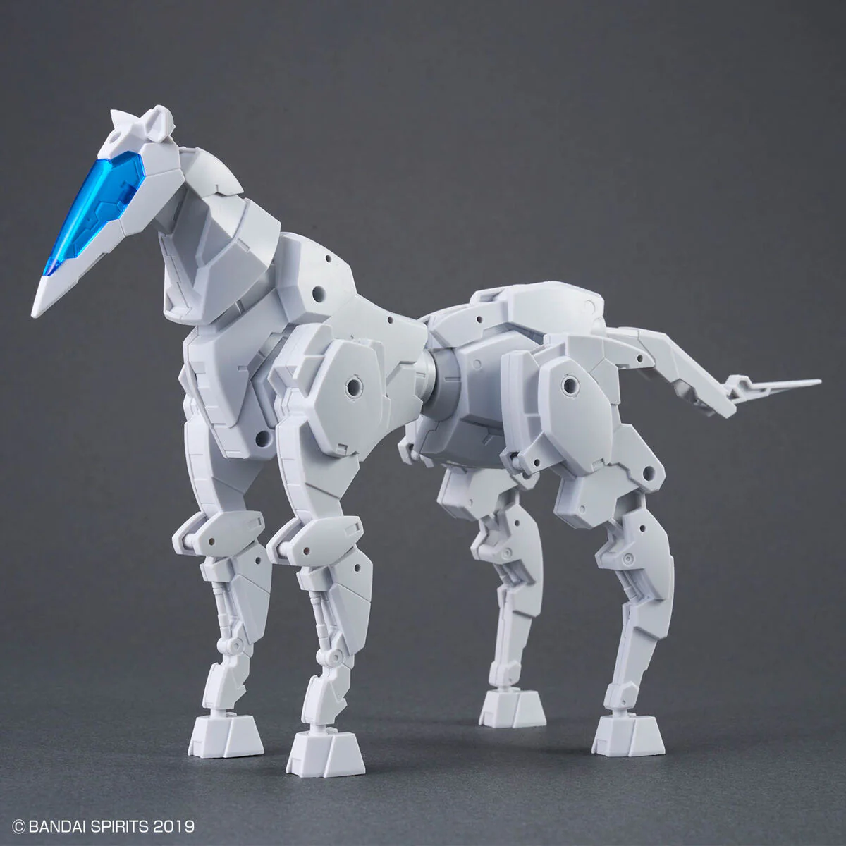 Bandai 30 Minutes Missions 30MM Extended Armament Vehicle (Horse Mecha Ver.) [White] Model Kit - Image 2
