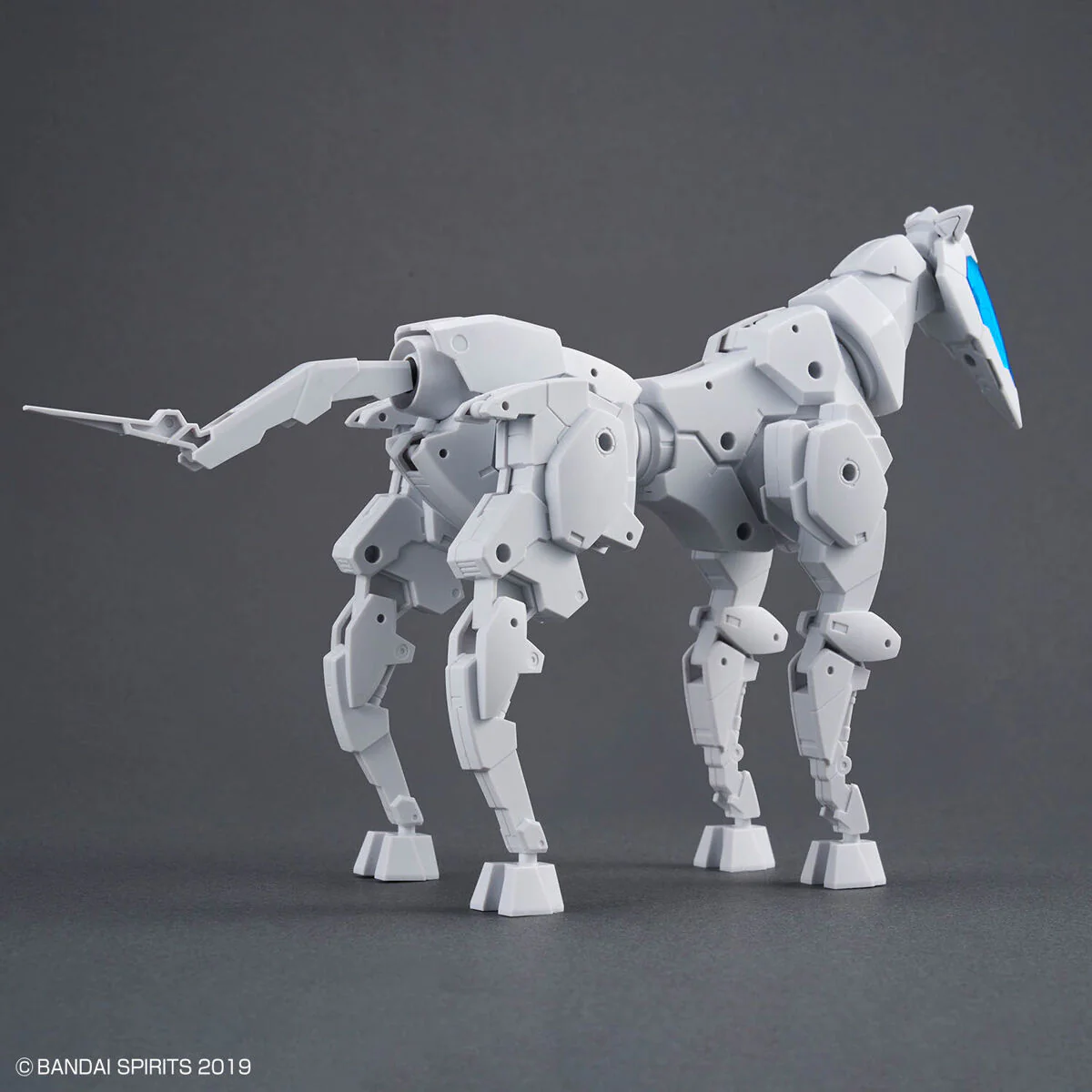 Bandai 30 Minutes Missions 30MM Extended Armament Vehicle (Horse Mecha Ver.) [White] Model Kit - Image 3