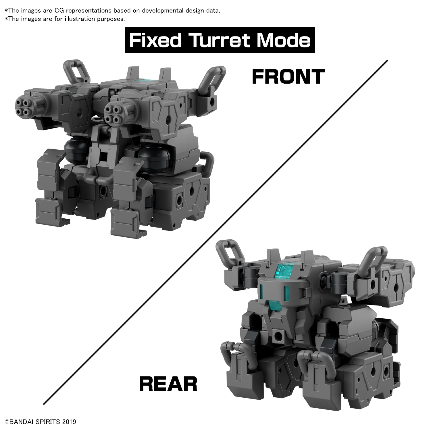 Bandai 30 Minutes Missions 30MM Extended Armament Vehicle (Smart Transformable Machine Ver.) Model Kit - Image 10