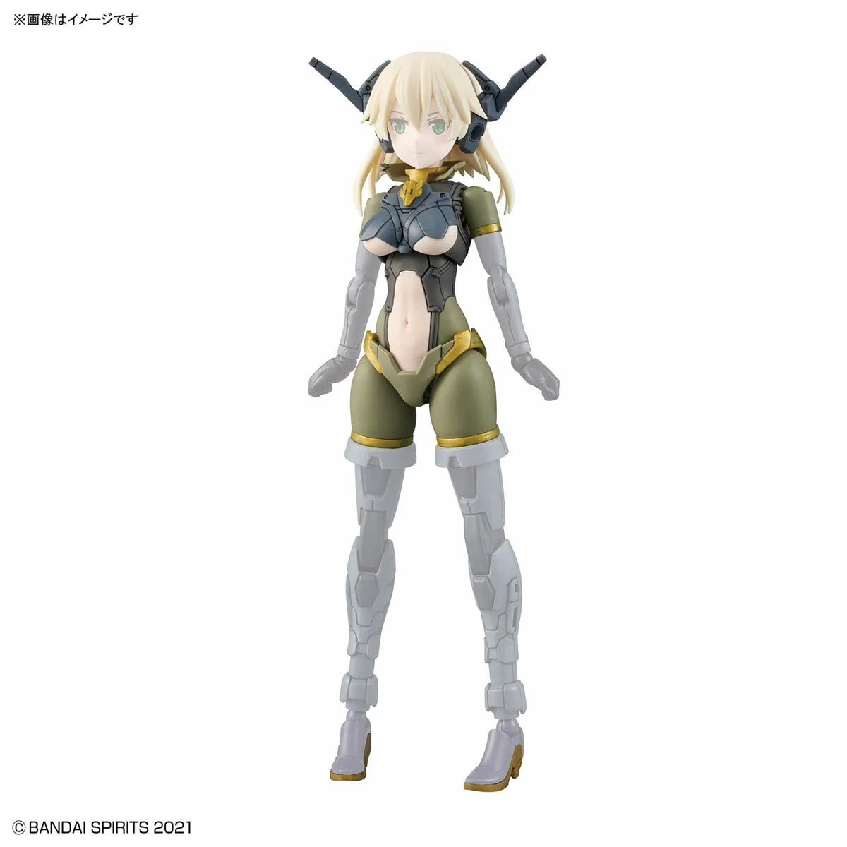 Bandai 30 Minutes Sisters 30MS Option Parts Set 13 (Tactical Costume) [Color B] Model Kit - Image 6