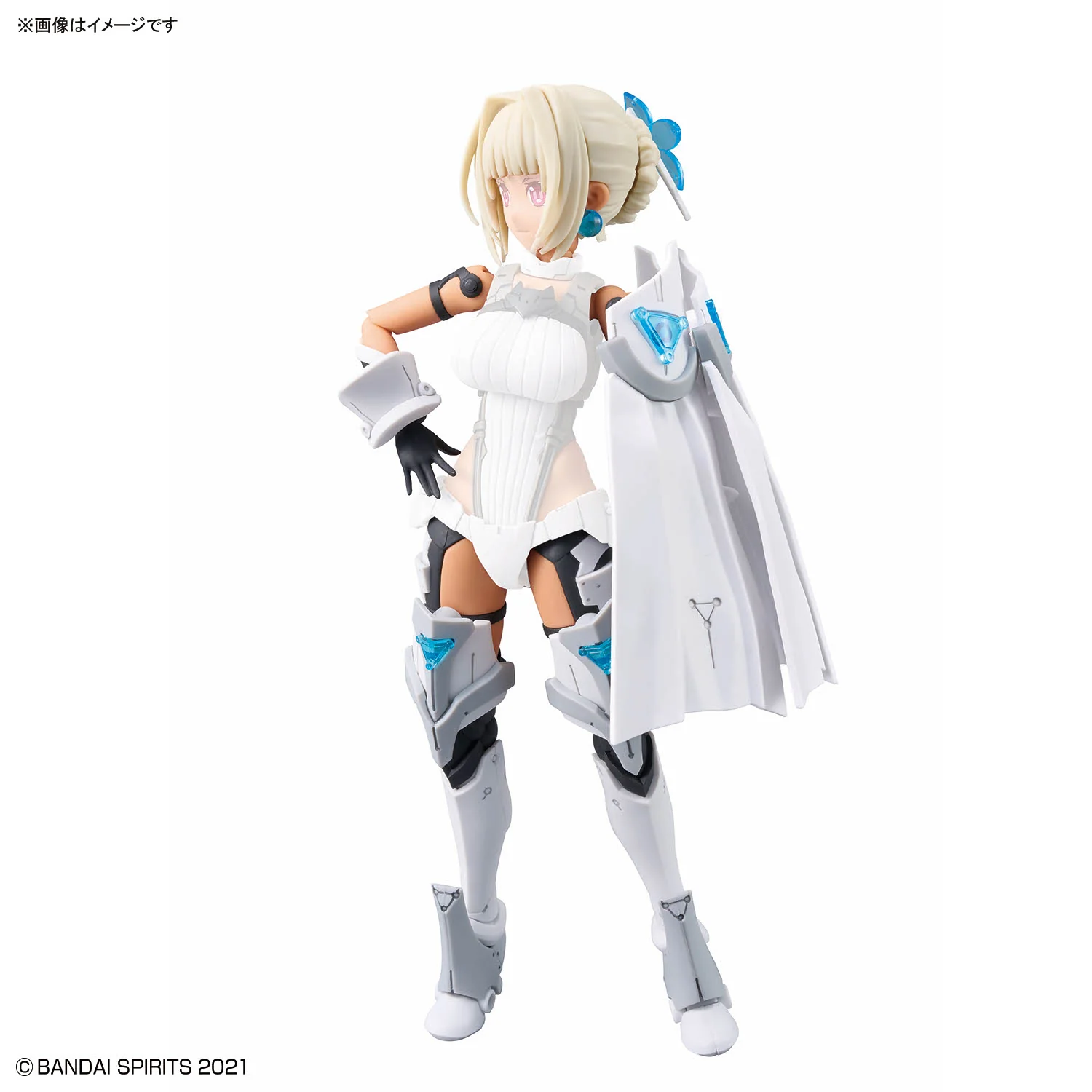 Bandai 30 Minutes Sisters 30MS Option Parts Set 23 (Valkyrie Costume) [Color C] Model Kit - Image 4