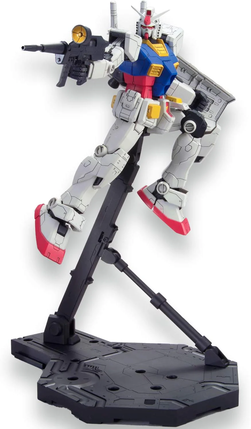Bandai Black Action Base 1 Display Stand 1/100 - Image 3