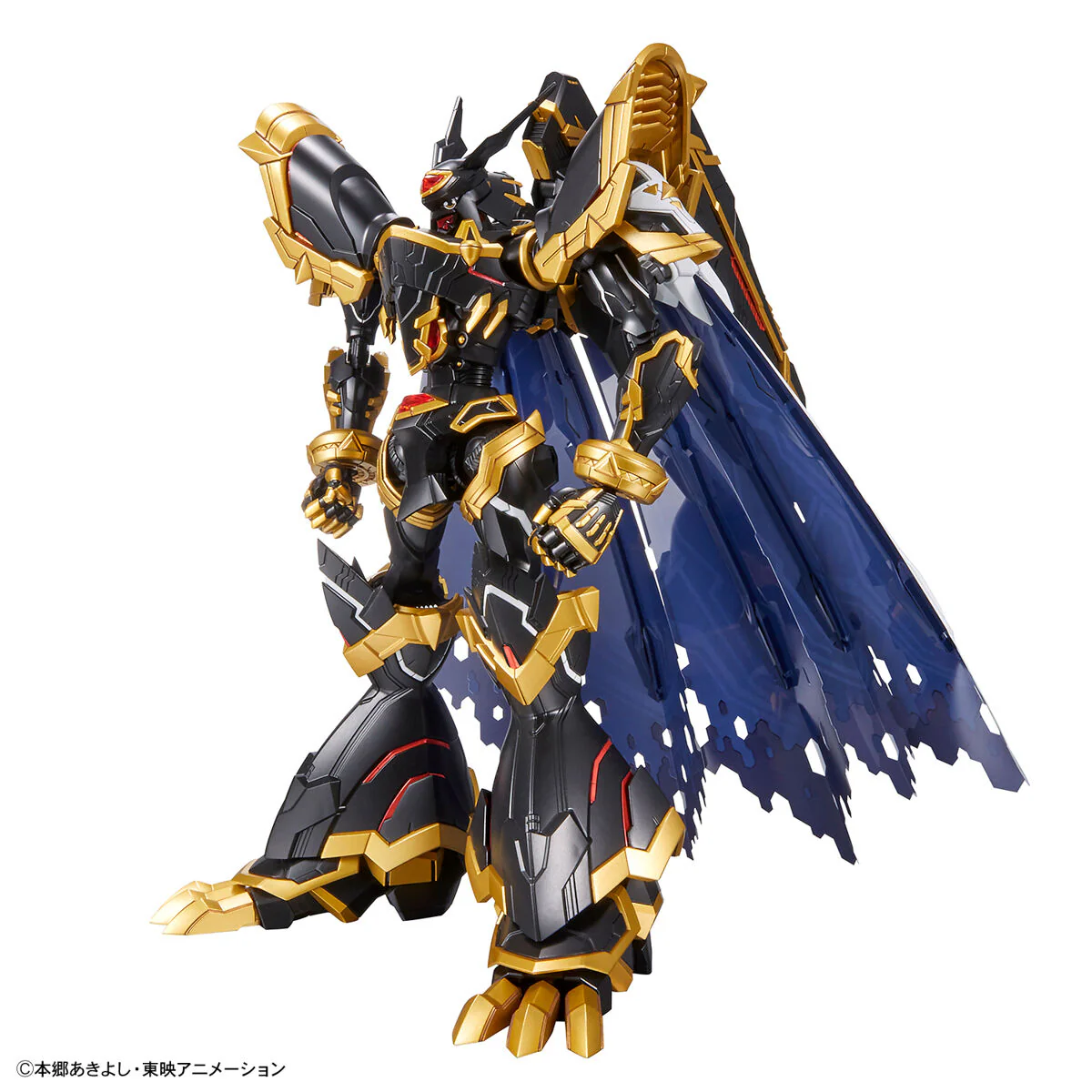 Bandai Digimon Adventure Figure-rise Standard Amplified Alphamon Model Kit - Image 3