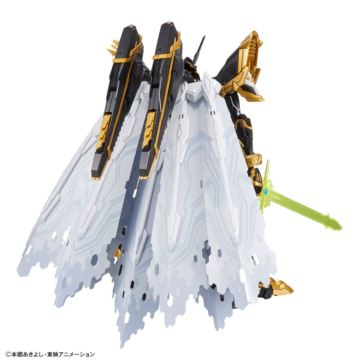 Bandai Digimon Adventure Figure-rise Standard Amplified Alphamon Model Kit - Image 4