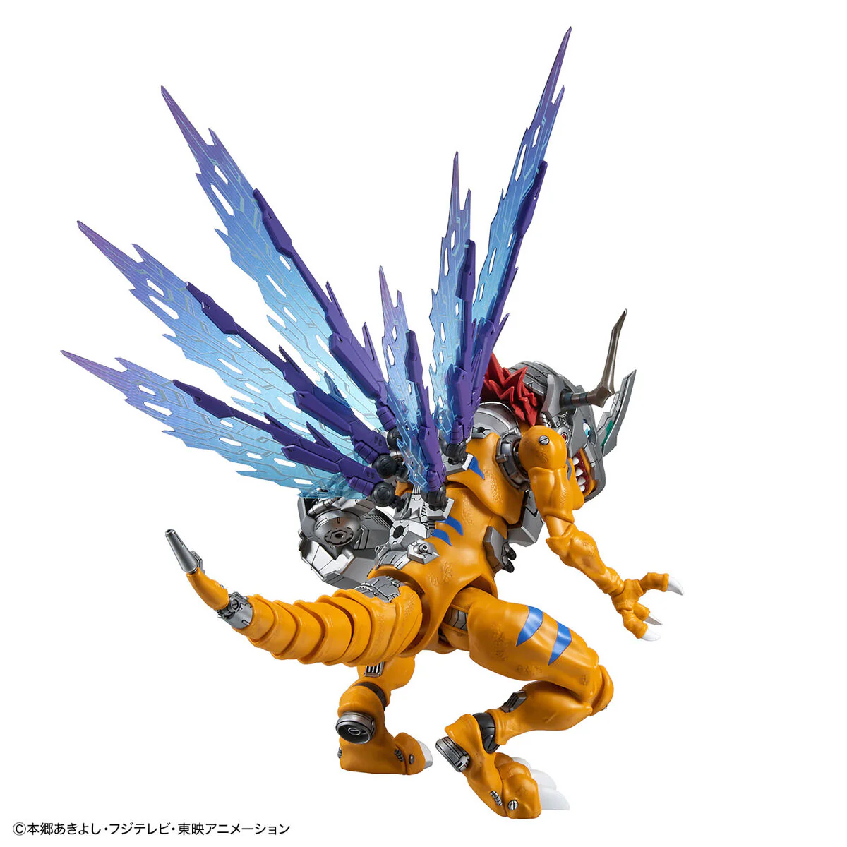 Bandai Digimon Adventure Figure-rise Standard Amplified Metalgreymon (Vaccine) Model Kit - Image 6