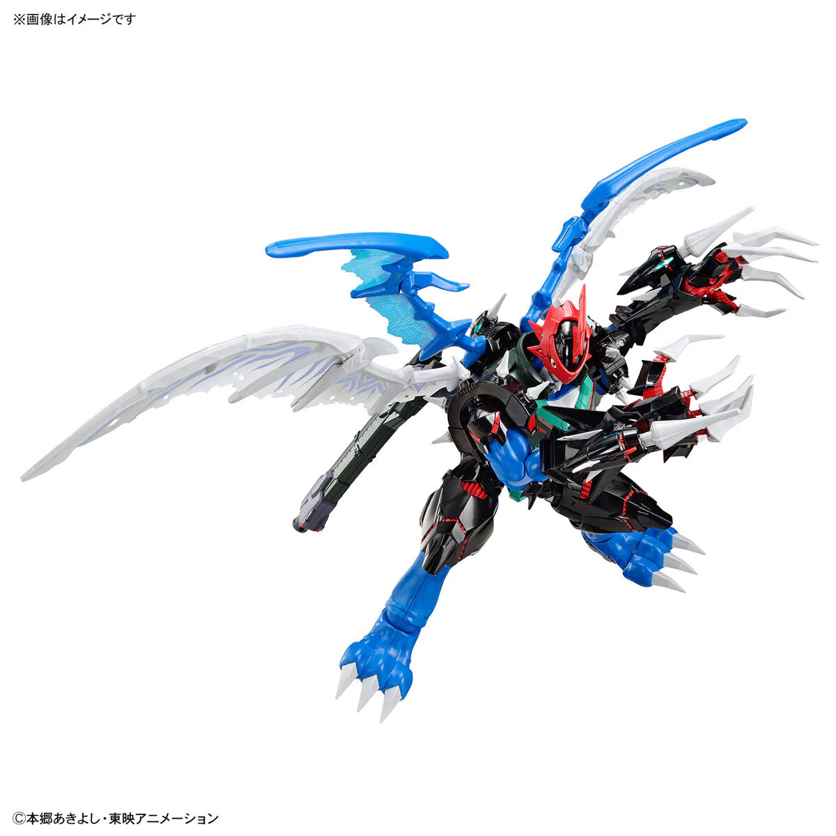Bandai Digimon Adventure Figure-rise Standard Amplified Paildramon Model Kit - Image 6