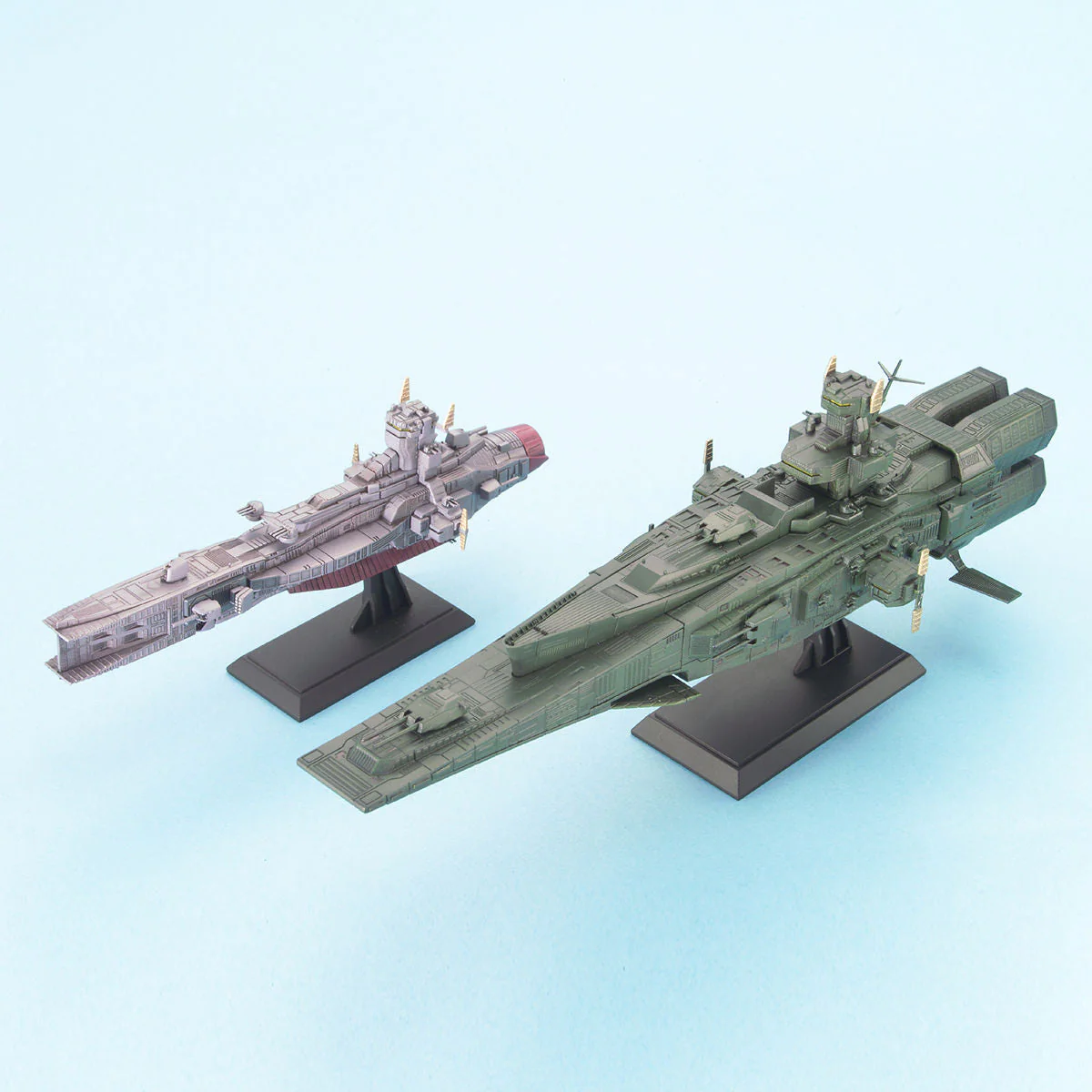 Bandai EX MODEL 1/1700 Salamis and Magellan Set Model Kit - Image 3