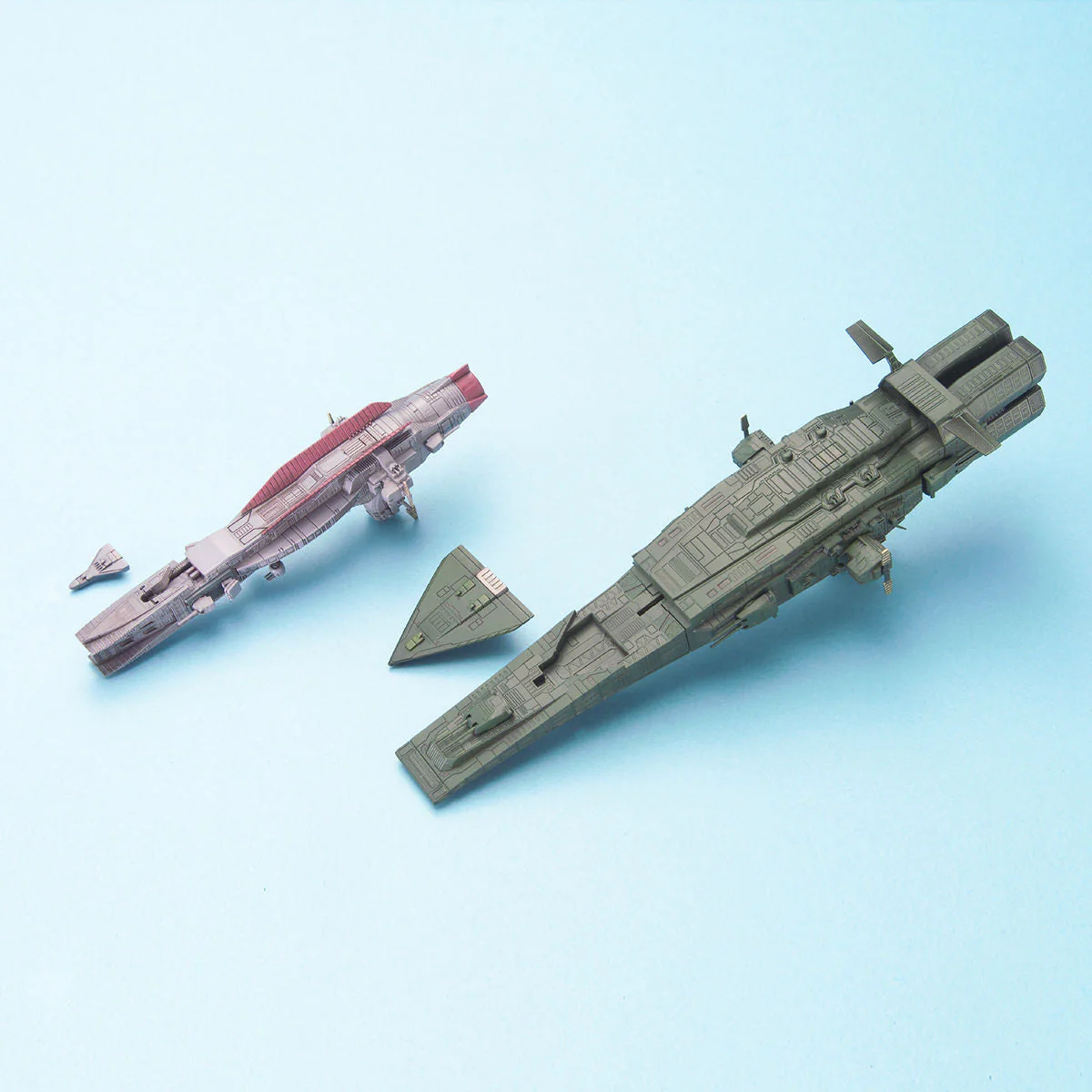 Bandai EX MODEL 1/1700 Salamis and Magellan Set Model Kit - Image 7