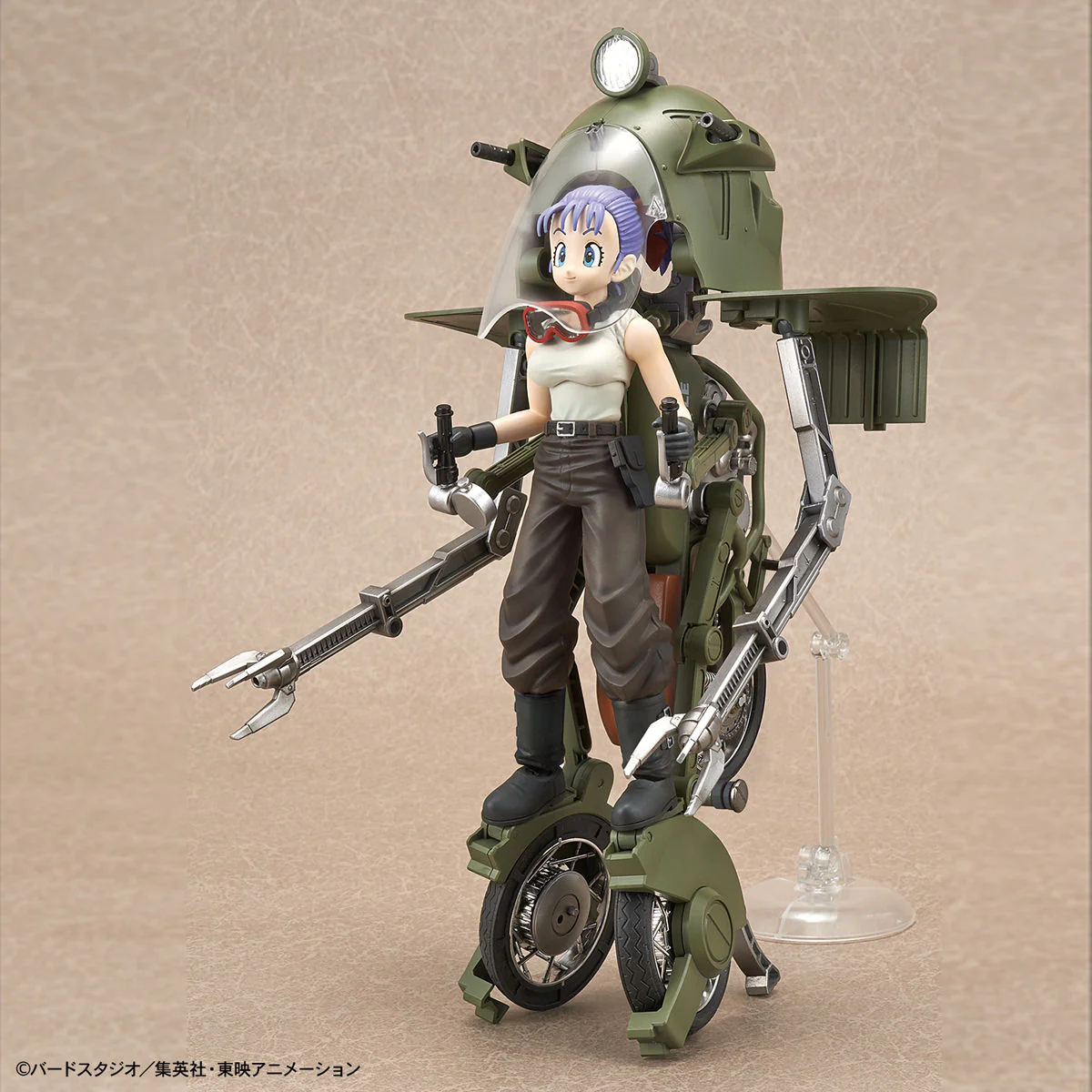 Bandai Figure-rise Mechanics Dragon Ball Z Bulma's Variable No.19 Bike Model Kit - Image 3
