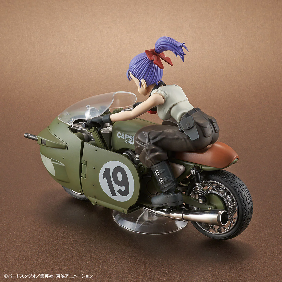 Bandai Figure-rise Mechanics Dragon Ball Z Bulma's Variable No.19 Bike Model Kit - Image 5