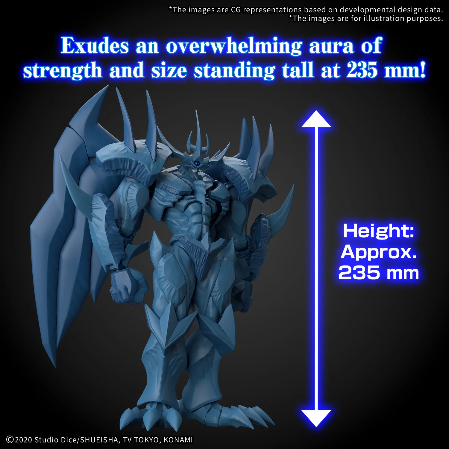 Bandai Figure-rise Standard Amplified Yu-Gi- Oh! -Egyptian God- Obelisk the Tormentor Model Kit - Image 11