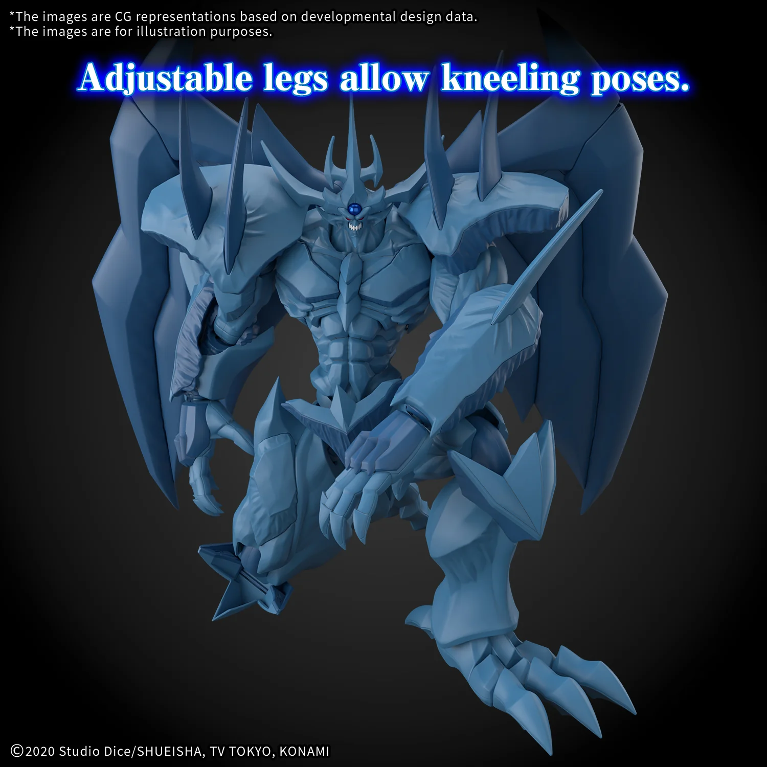 Bandai Figure-rise Standard Amplified Yu-Gi- Oh! -Egyptian God- Obelisk the Tormentor Model Kit - Image 12