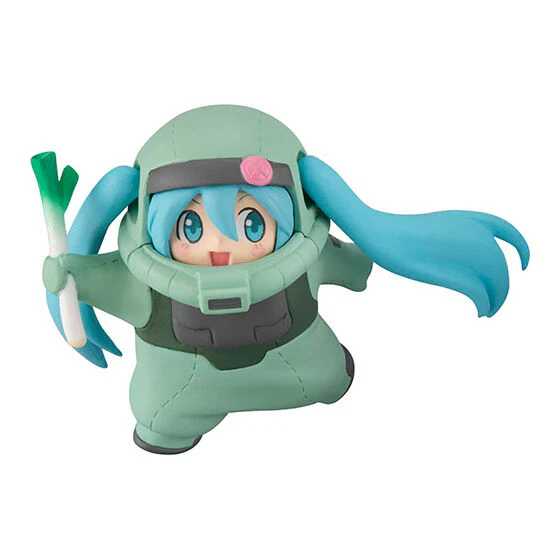 Bandai Gashapon GUNDAM × MIKU Anniversary Special project. Figure Collection  (Set of 4) - Image 2