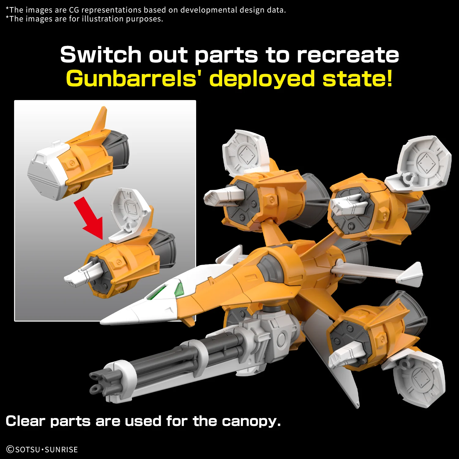 Bandai Gundam Option Parts Set Gunpla 14 (Gunbarrel Striker) Model Kit - Image 14