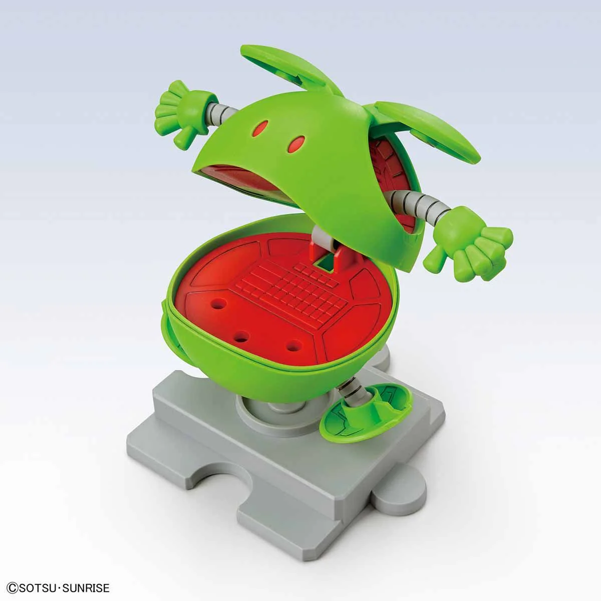 Bandai Haro-Pla Haro Basic Green Model Kit - Image 7