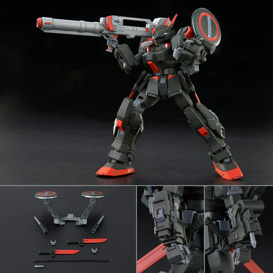 Bandai HG 1/144 Black Rider Model Kit - Image 17