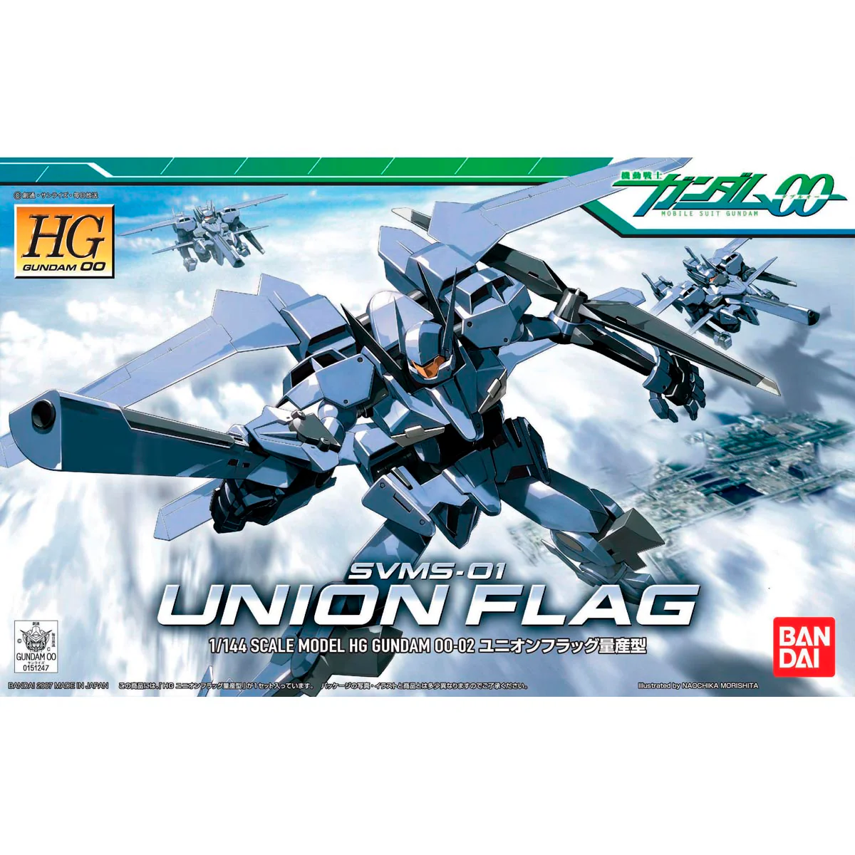 Bandai HG 1/144 SVMS-01 Union Flag Model Kit