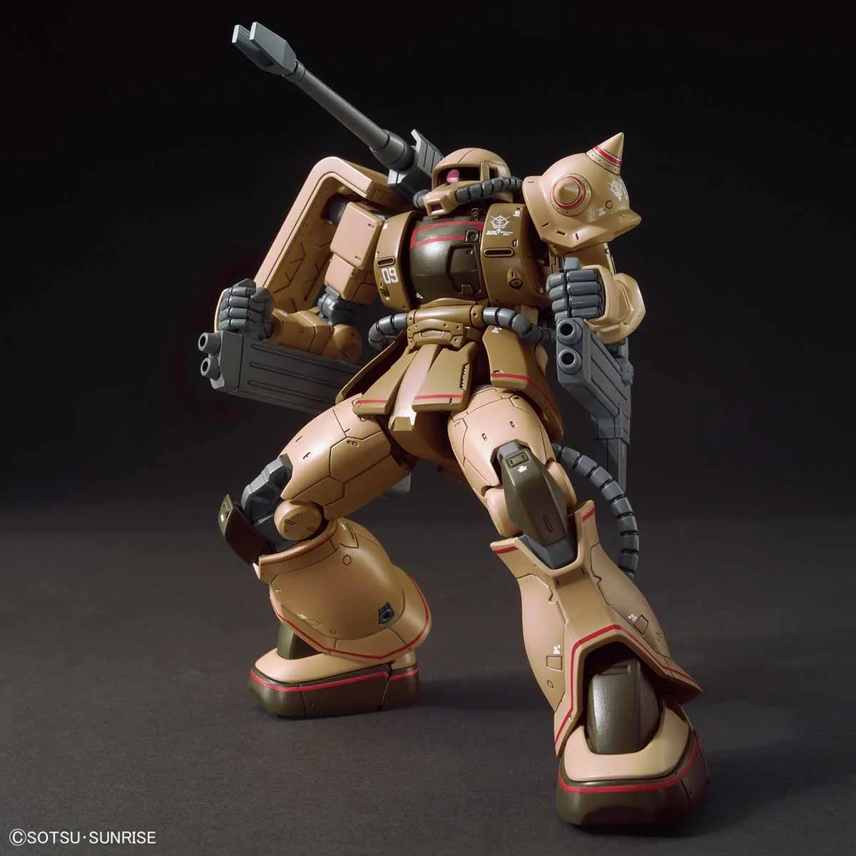 Bandai HG 1/144 Zaku Half Cannon Model Kit - Image 3