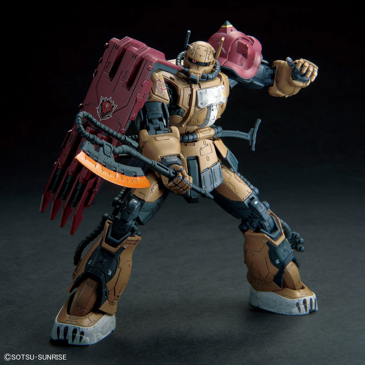 Bandai HG 1/144 Zaku II F Type (Solari Custom) Model Kit - Image 6