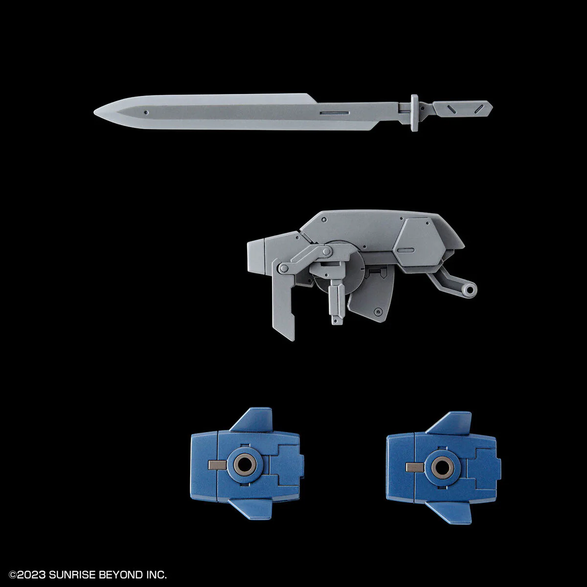 Bandai HG 1/72 Aaronrhino (Grady Exclusive) Model Kit - Image 8