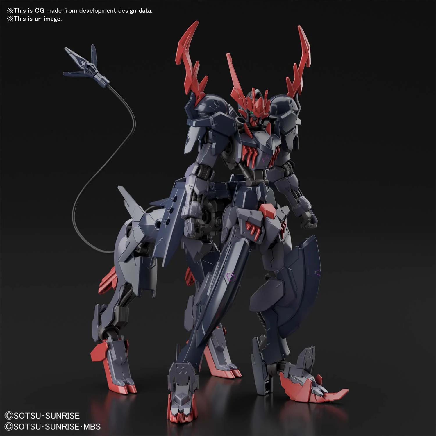 Bandai HG Battlogue 1/144 Gundam Barbataurus Model Kit - Image 10