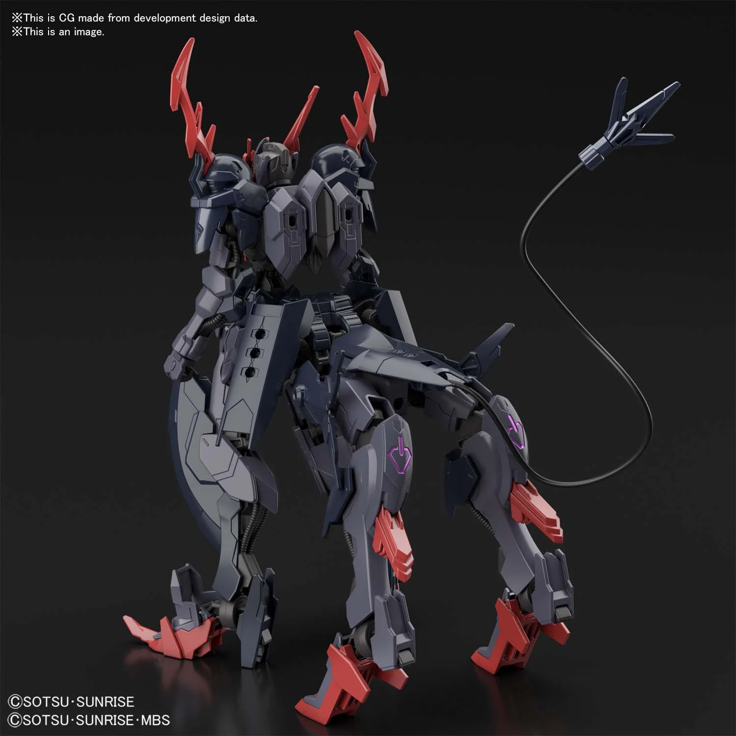Bandai HG Battlogue 1/144 Gundam Barbataurus Model Kit - Image 11