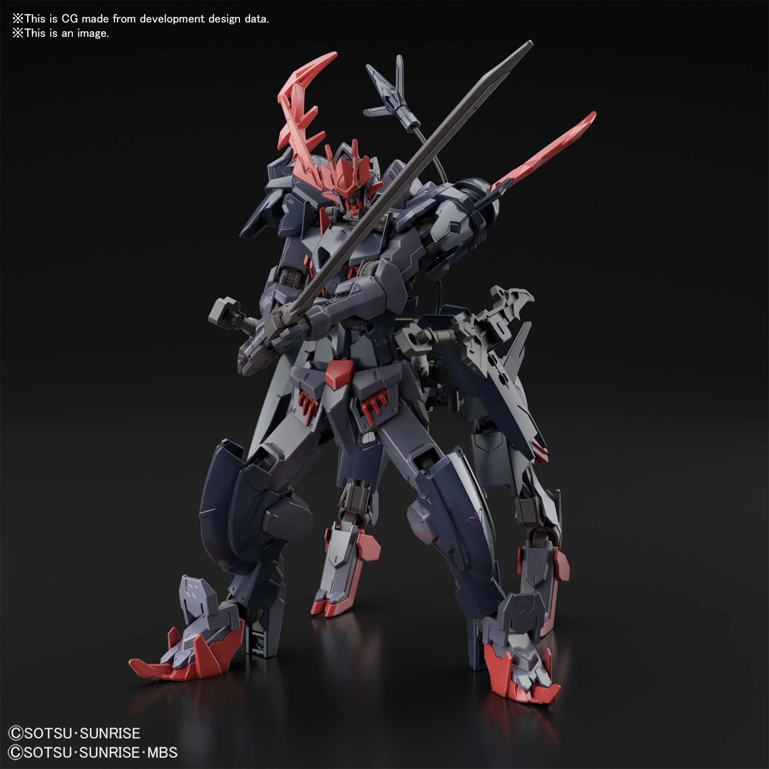 Bandai HG Battlogue 1/144 Gundam Barbataurus Model Kit - Image 13