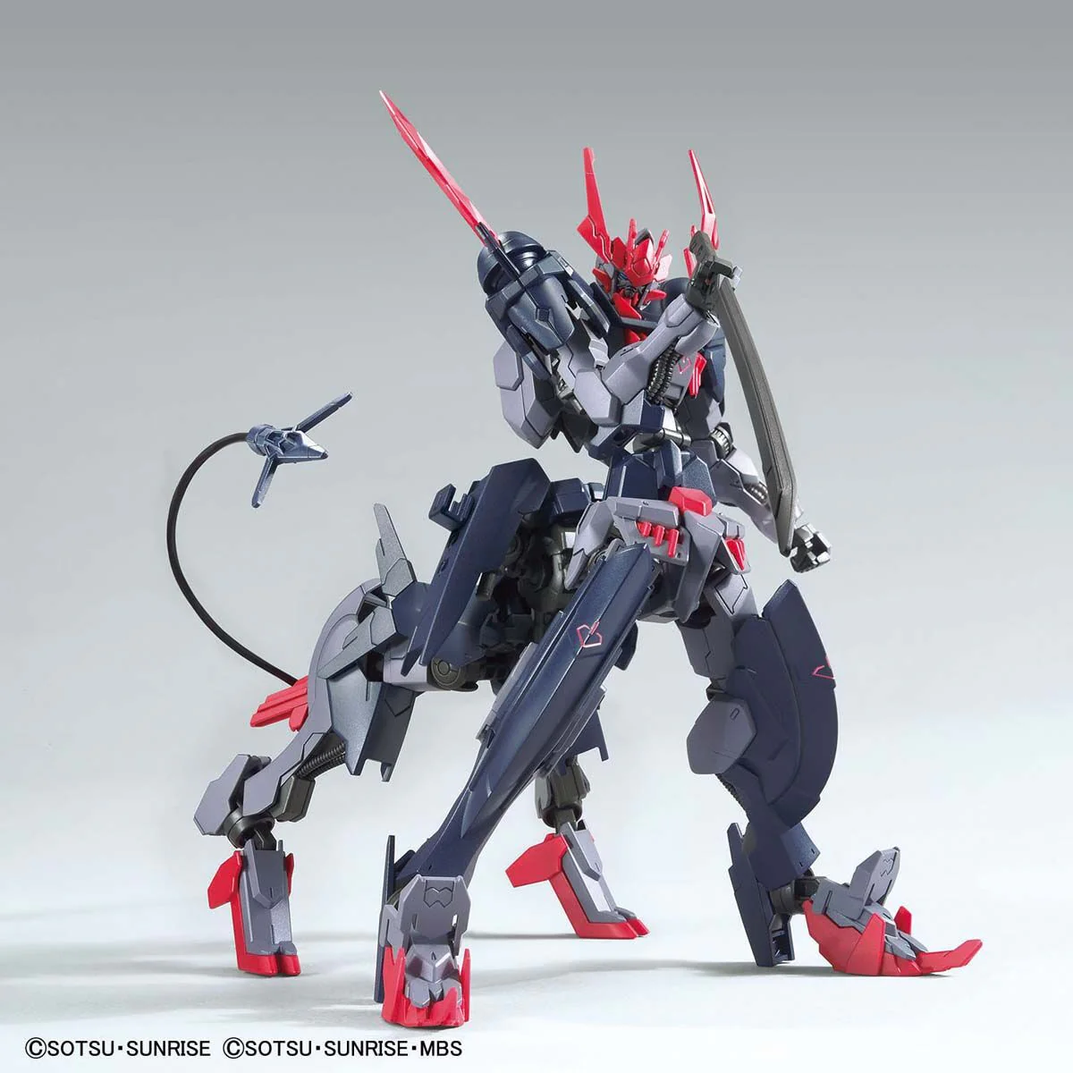 Bandai HG Battlogue 1/144 Gundam Barbataurus Model Kit - Image 3