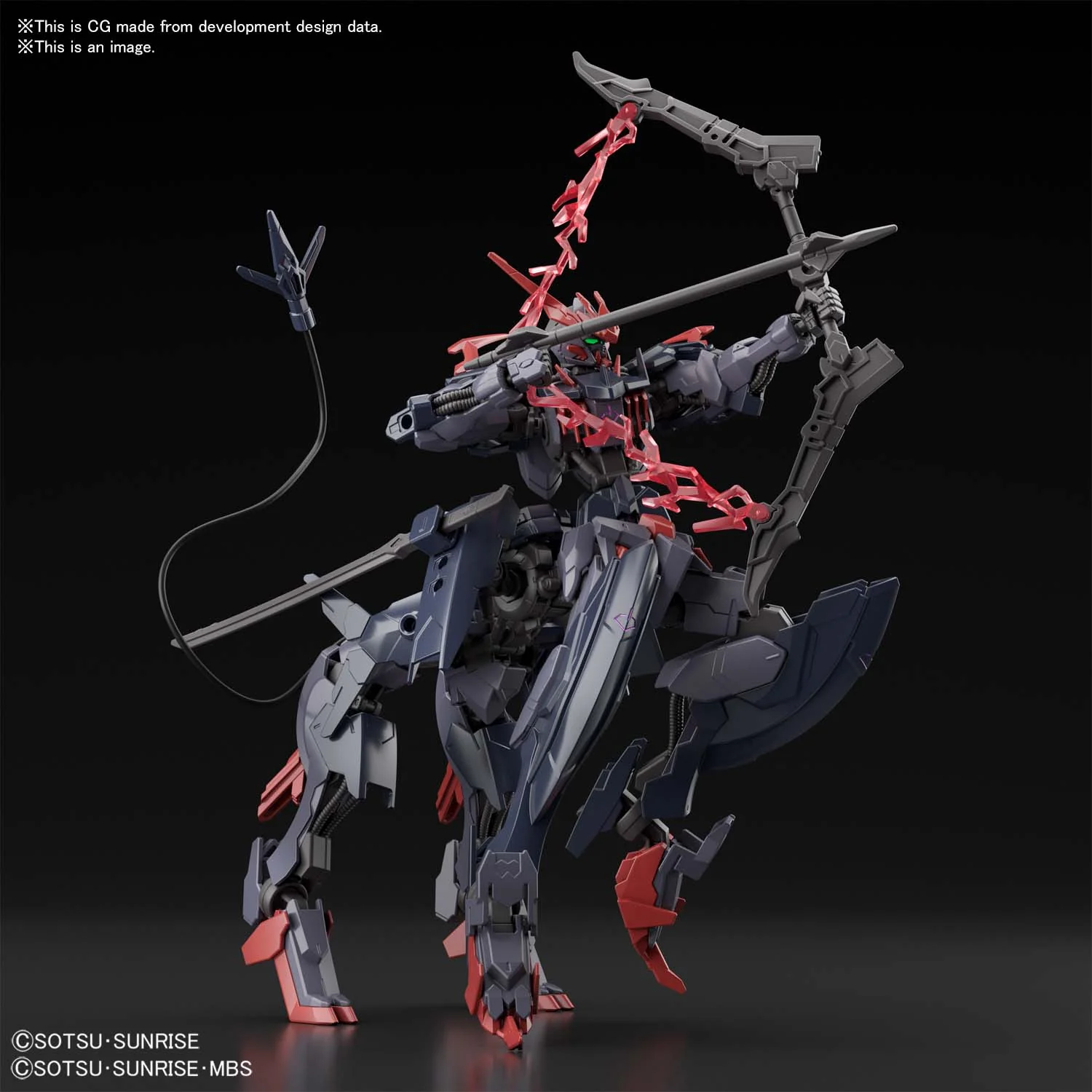 Bandai HG Battlogue 1/144 Gundam Barbataurus Model Kit - Image 9