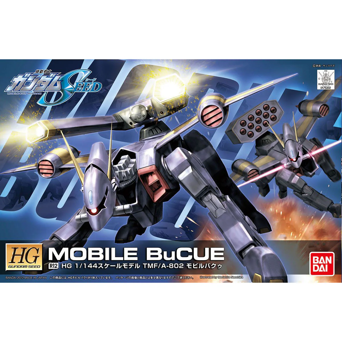 Bandai HG R12 1/144 TMF/A-802 Mobile BuCUE Model Kit