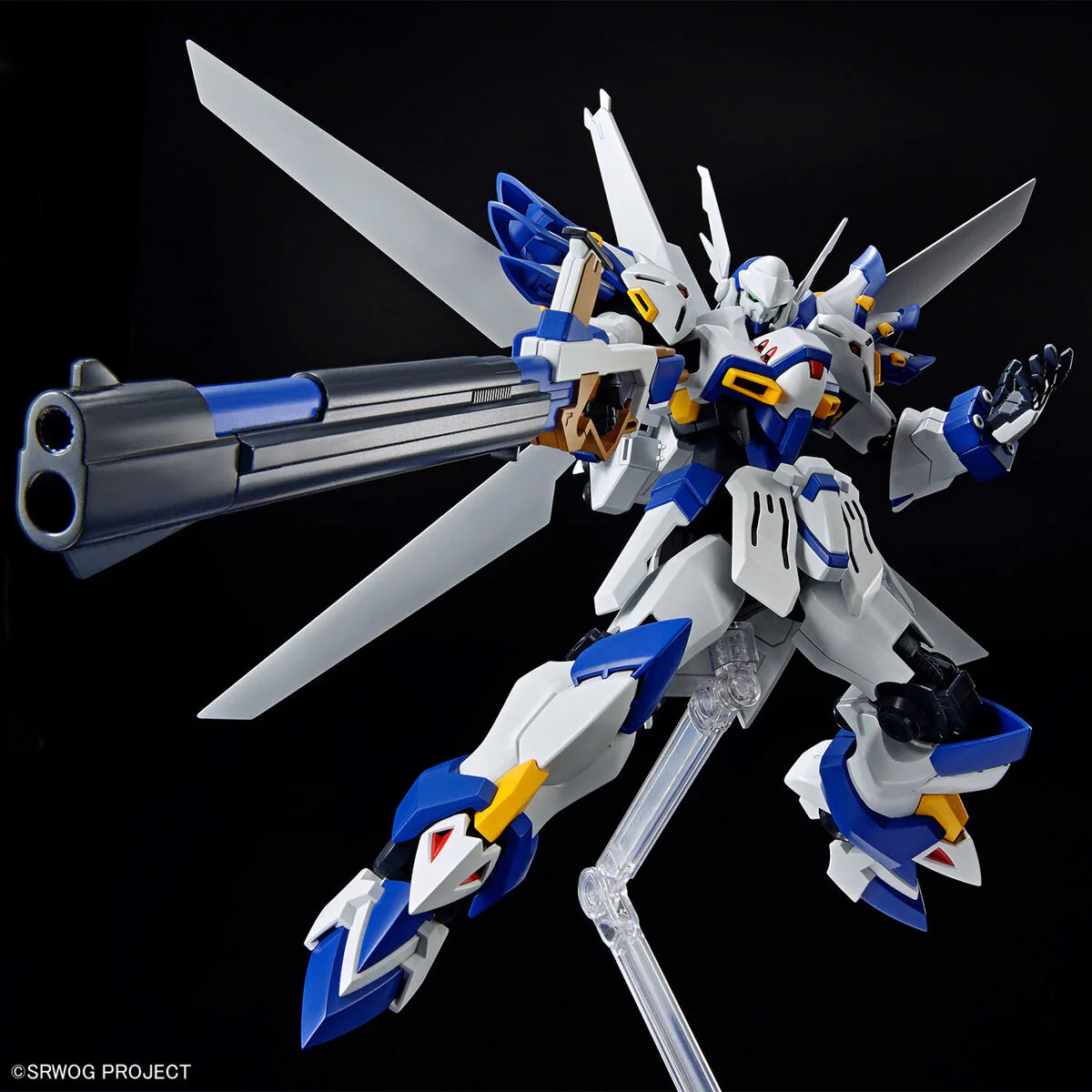 Bandai HG Super Robot Wars OG Weissritter Model Kit - Image 4