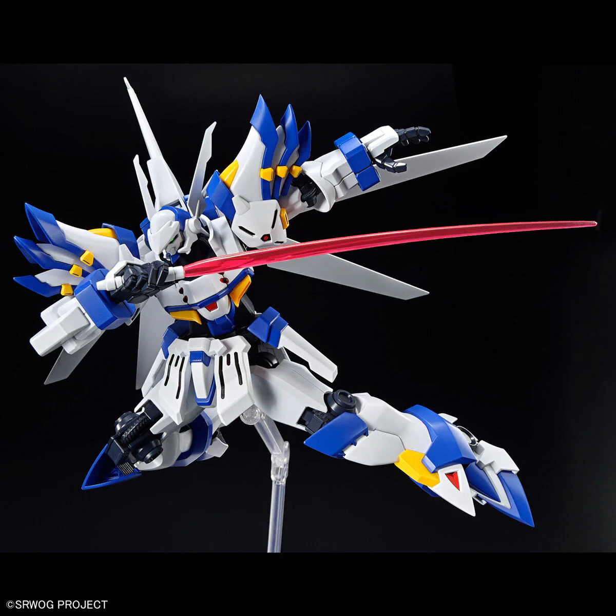 Bandai HG Super Robot Wars OG Weissritter Model Kit - Image 6
