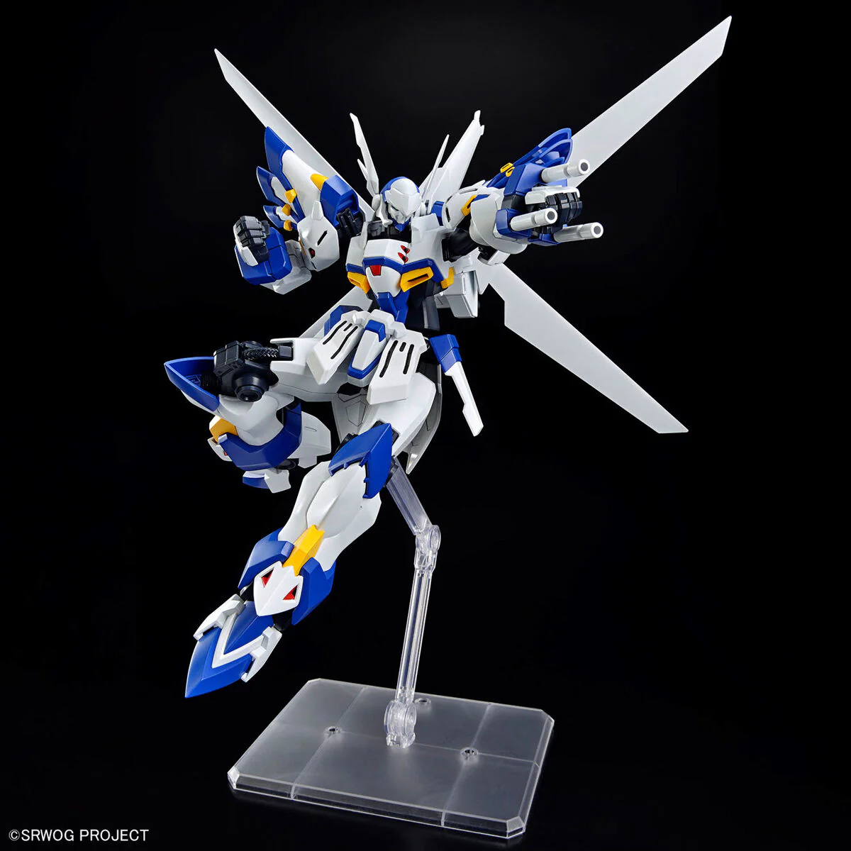 Bandai HG Super Robot Wars OG Weissritter Model Kit - Image 7