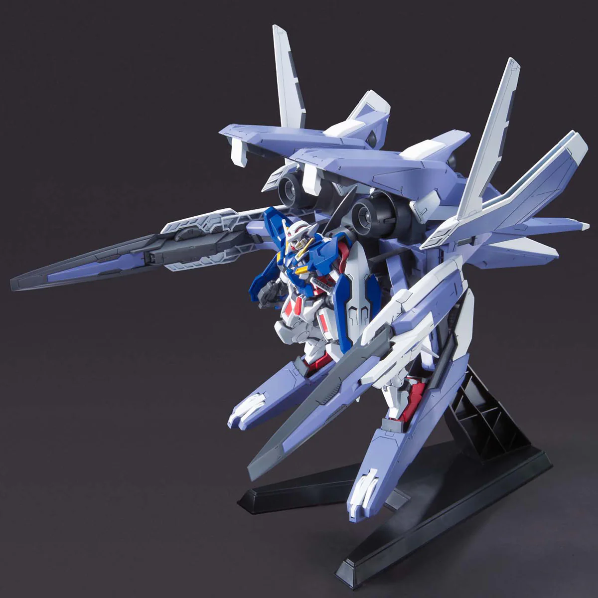 Bandai HG00 1/144 GN Arms Type E + Gundam Exia (Trans Mode) Model Kit - Image 2