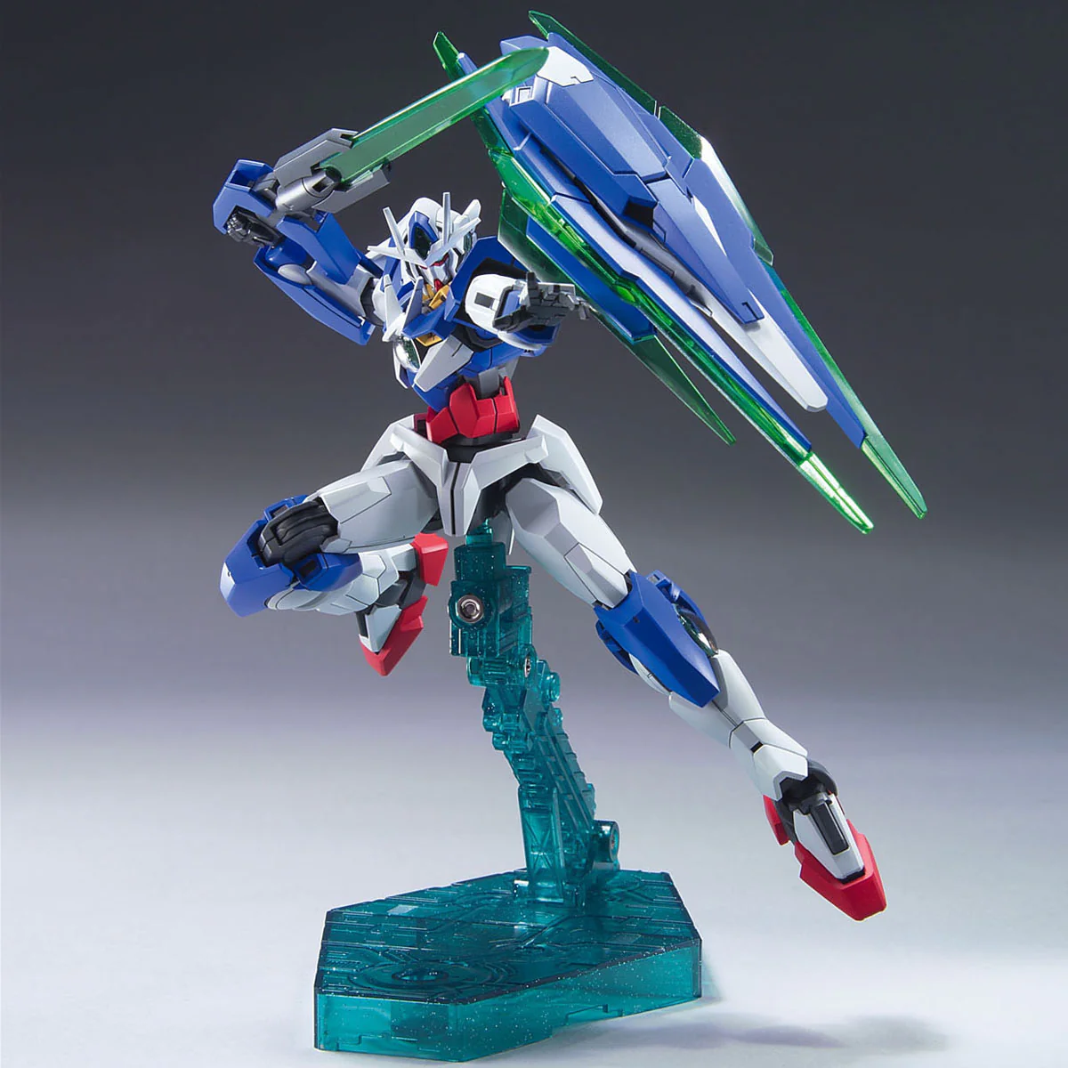 Bandai HG00 #66 1/144 GNT-0000 Gundam 00 QAN[T] Model Kit - Image 3