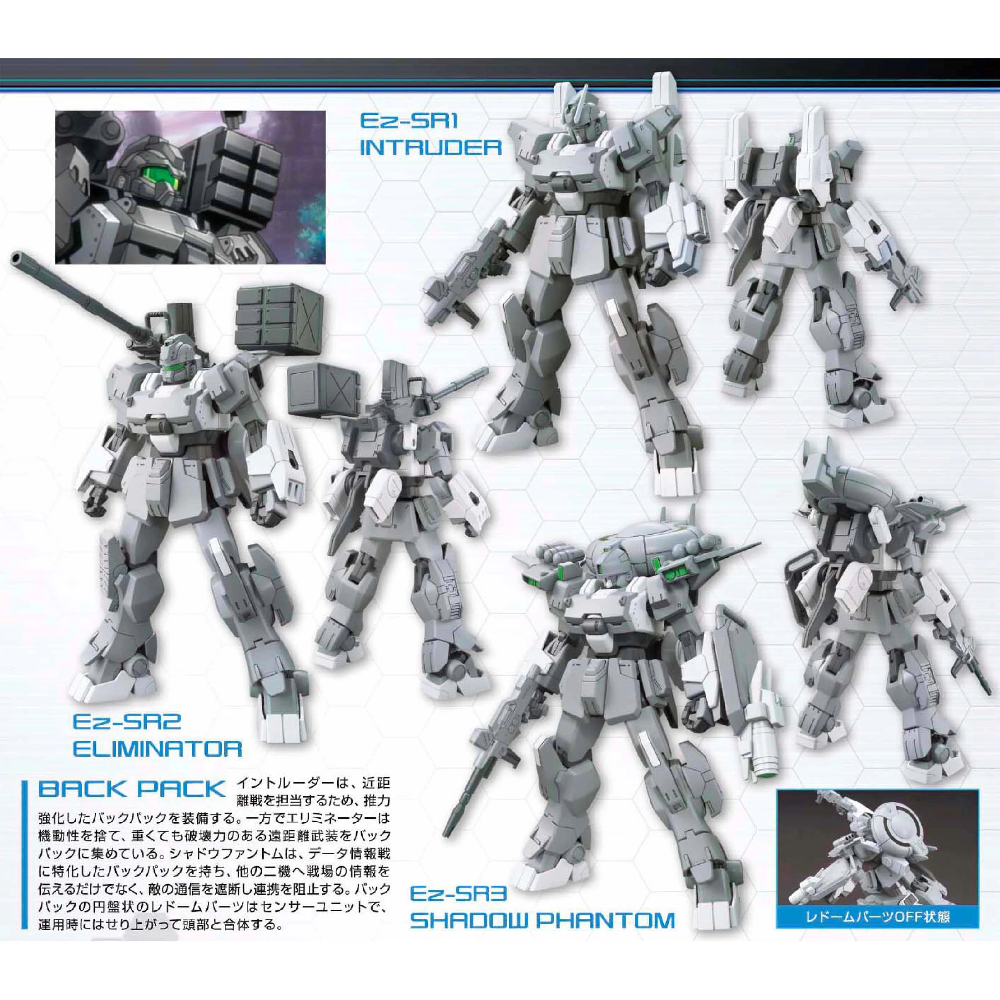 Bandai HGBF #021 1/144 RX-79[G]Ez-SR1 Gundam Ez-SR Model Kit - Image 4