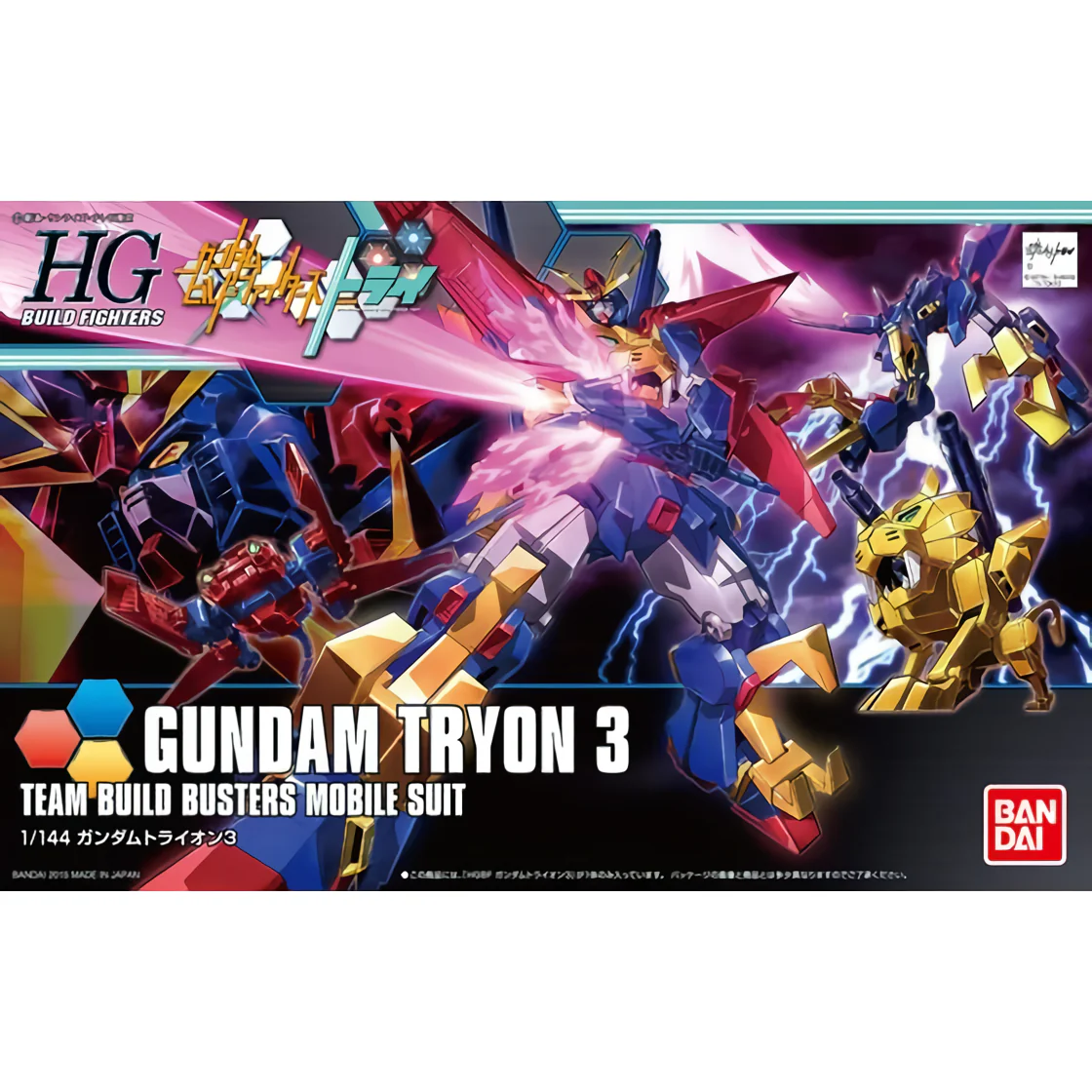 Bandai HGBF 1/144 Gundam Tryon 3 Model Kit