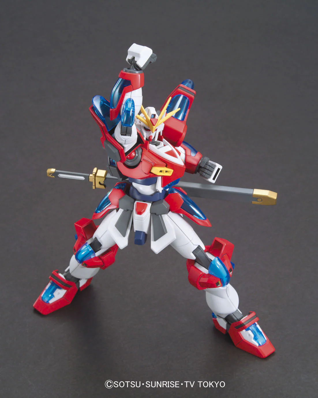 Bandai HGBF #043 1/144 KMK-B01 Kamiki Burning Gundam Model Kit - Image 4